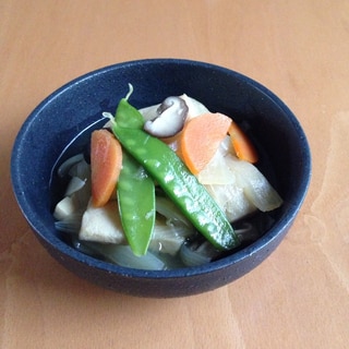 高野豆腐と野菜の煮物♪